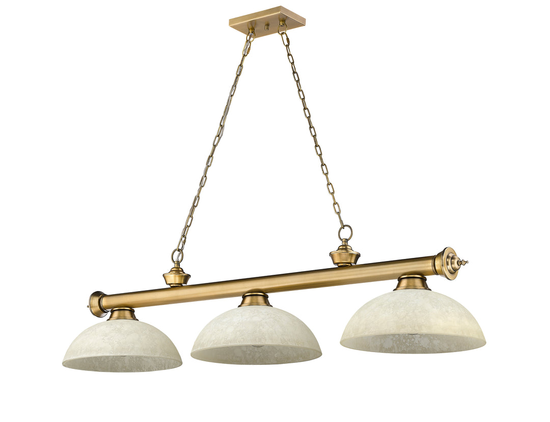 Cordon - 3 Light Billiard Light (2306-3RB-DGM14)