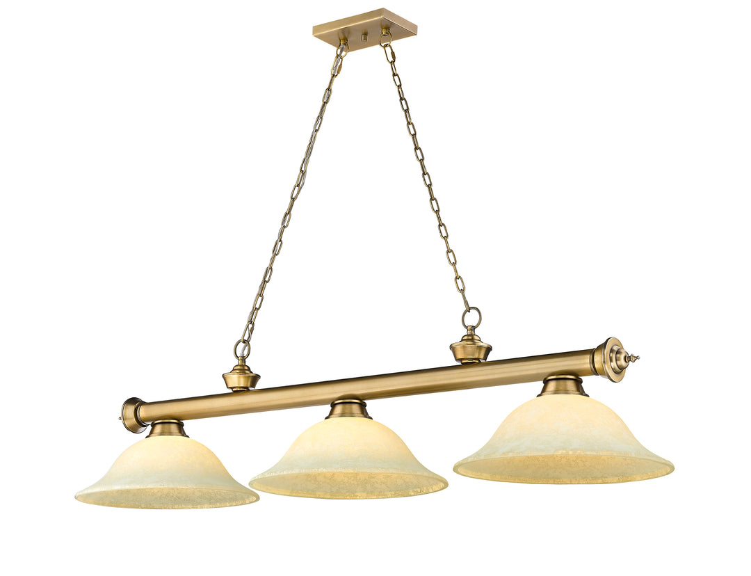 Cordon - 3 Light Billiard Light (2306-3RB-GM16)