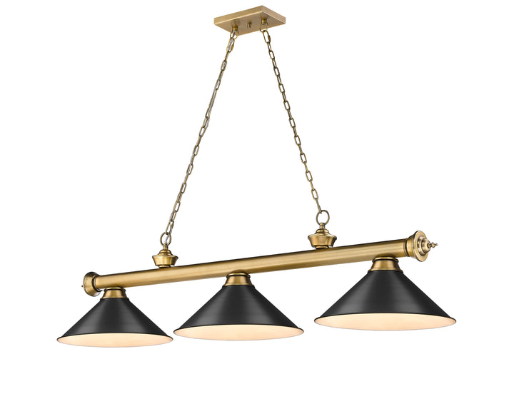 Cordon - 3 Light Billiard Light (2306-3RB-MB15)