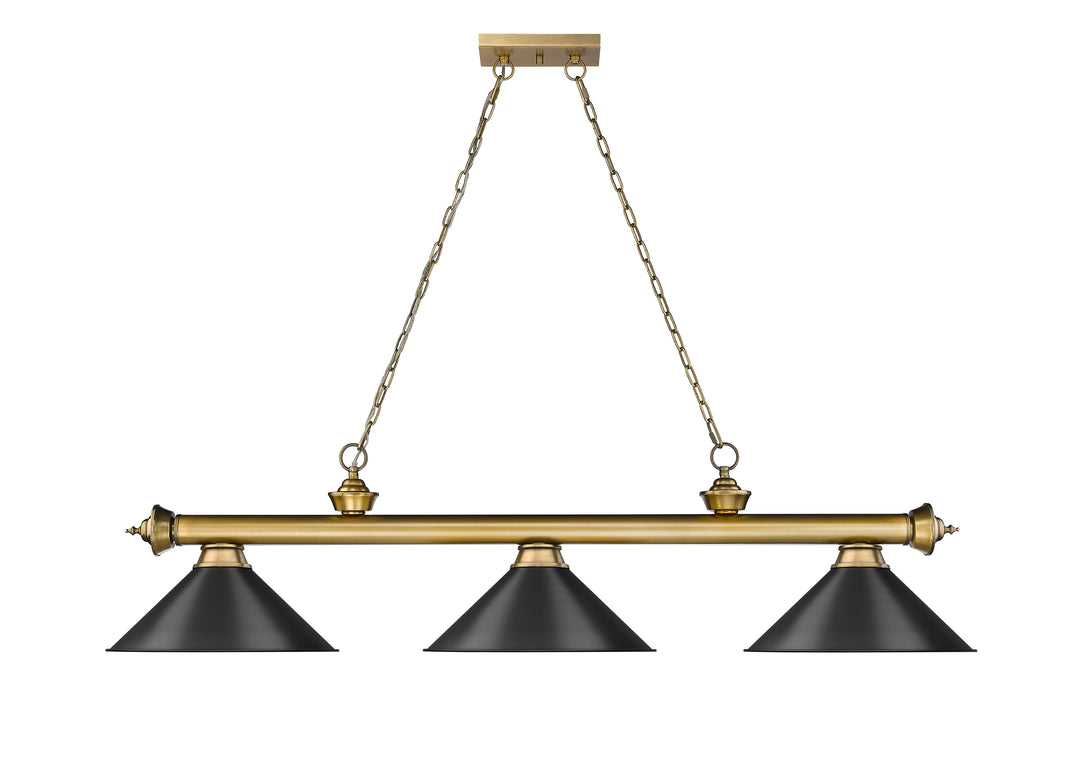 Cordon - 3 Light Billiard Light (2306-3RB-MB15)