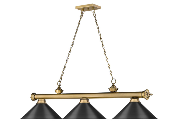 Cordon - 3 Light Billiard Light (2306-3RB-MB15)