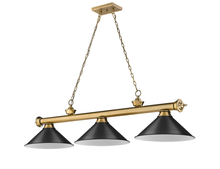 Cordon - 3 Light Billiard Light (2306-3RB-MB15)