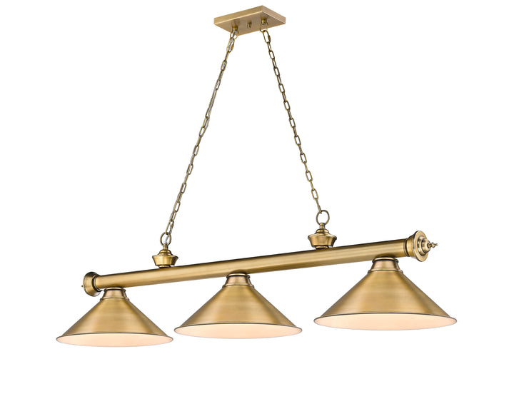 Cordon - 3 Light Billiard Light (2306-3RB-RB15)