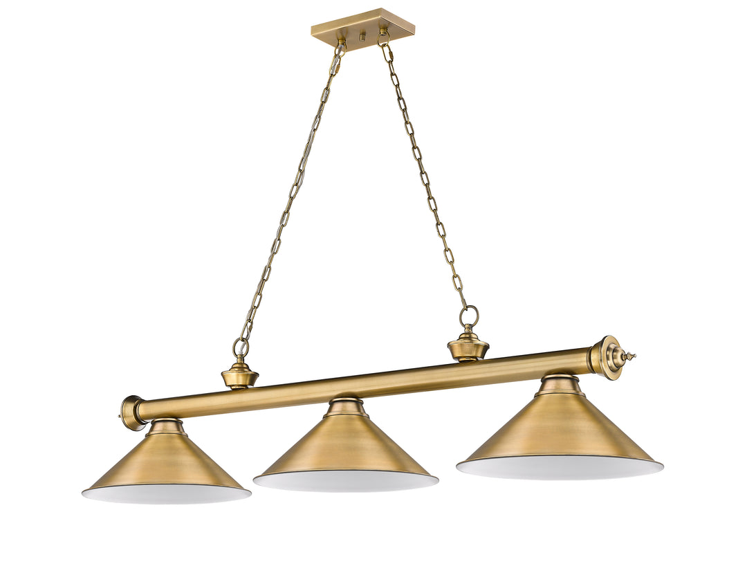 Cordon - 3 Light Billiard Light (2306-3RB-RB15)
