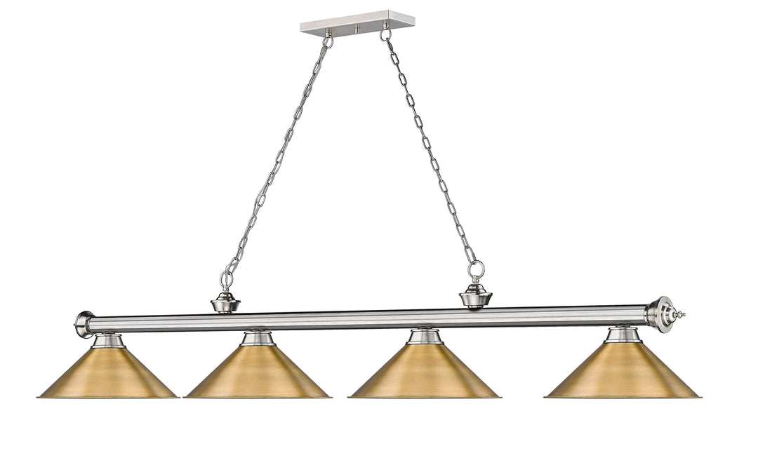 Cordon - 4 Light Billiard Light (2306-4BN-RB15)