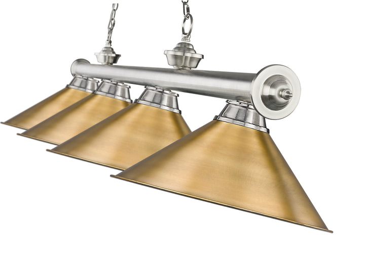 Cordon - 4 Light Billiard Light (2306-4BN-RB15)