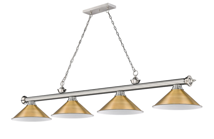 Cordon - 4 Light Billiard Light (2306-4BN-RB15)