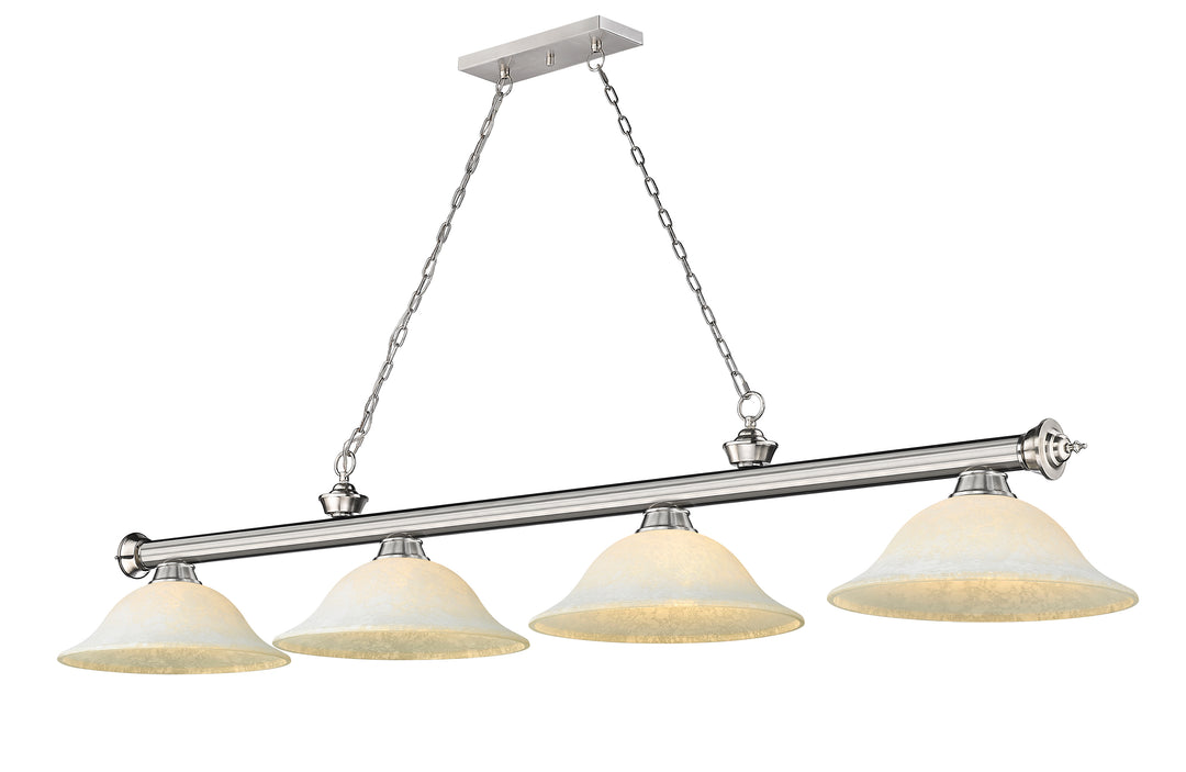 Cordon - 4 Light Billiard Light (2306-4BN-WM16)