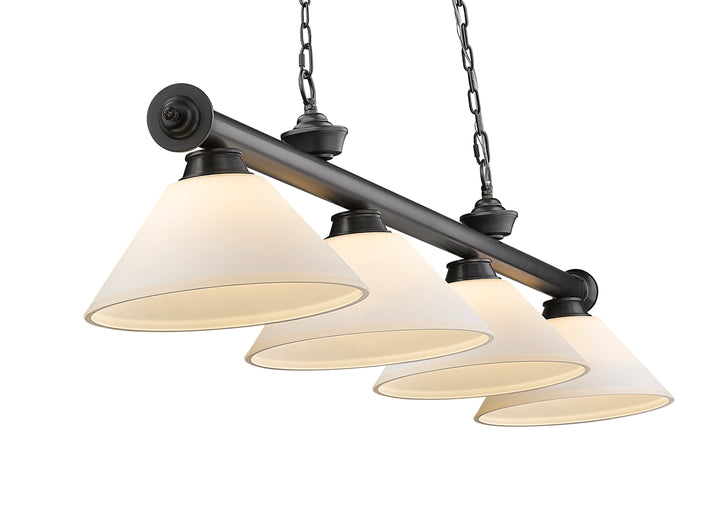 Cordon - 4 Light Billiard Light (2306-4BP-AMO14)