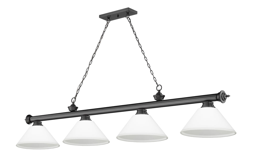 Cordon - 4 Light Billiard Light (2306-4BP-AMO14)