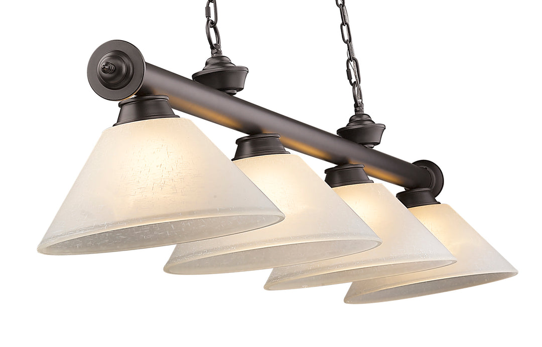 Cordon - 4 Light Billiard Light (2306-4BRZ-AWL14)