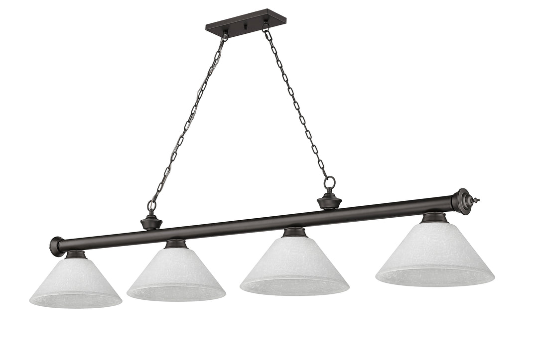 Cordon - 4 Light Billiard Light (2306-4BRZ-AWL14)