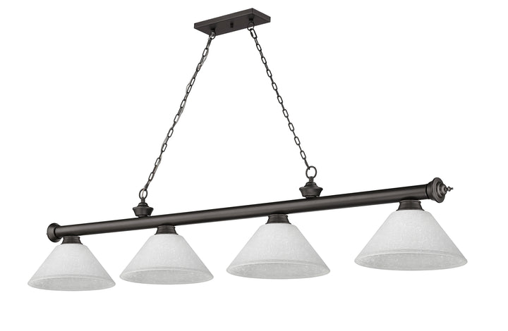 Cordon - 4 Light Billiard Light (2306-4BRZ-AWL14)