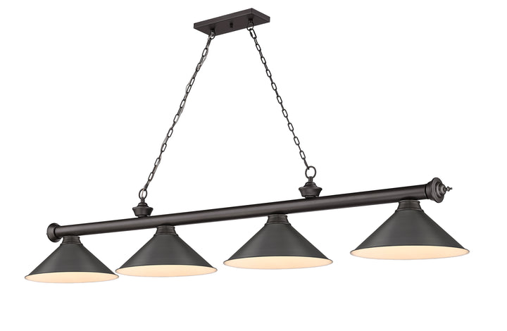 Cordon - 4 Light Billiard Light (2306-4BRZ-BRZ15)
