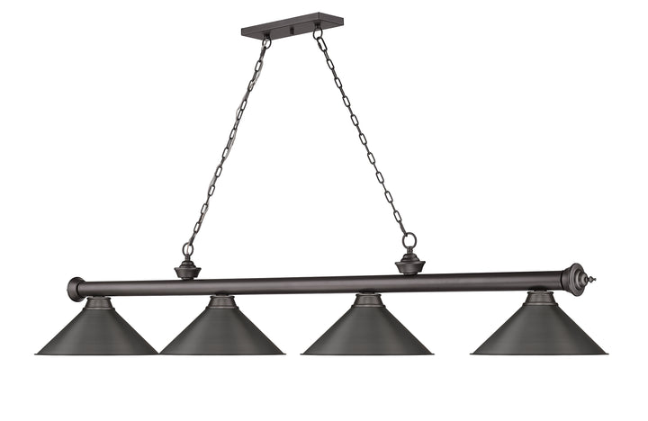 Cordon - 4 Light Billiard Light (2306-4BRZ-BRZ15)