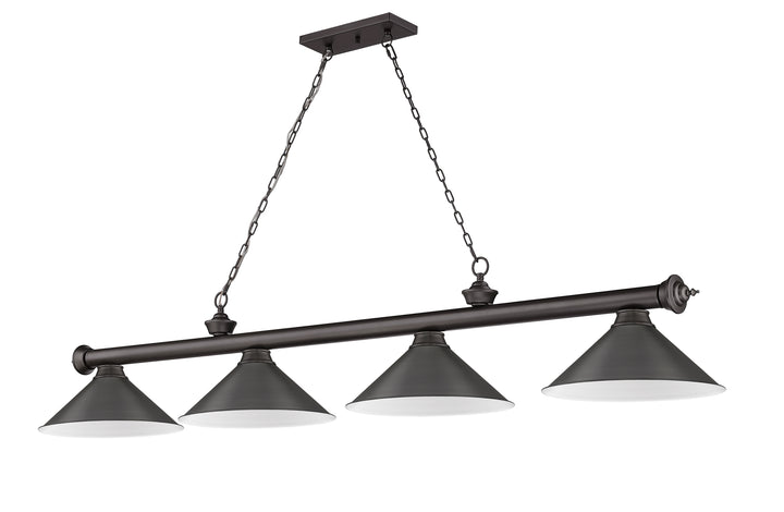 Cordon - 4 Light Billiard Light (2306-4BRZ-BRZ15)