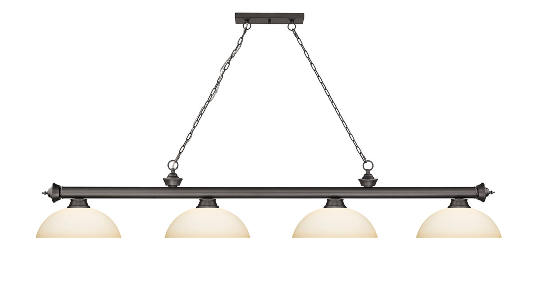 Cordon - 4 Light Billiard Light (2306-4BRZ-DMO14)
