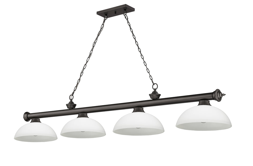 Cordon - 4 Light Billiard Light (2306-4BRZ-DMO14)