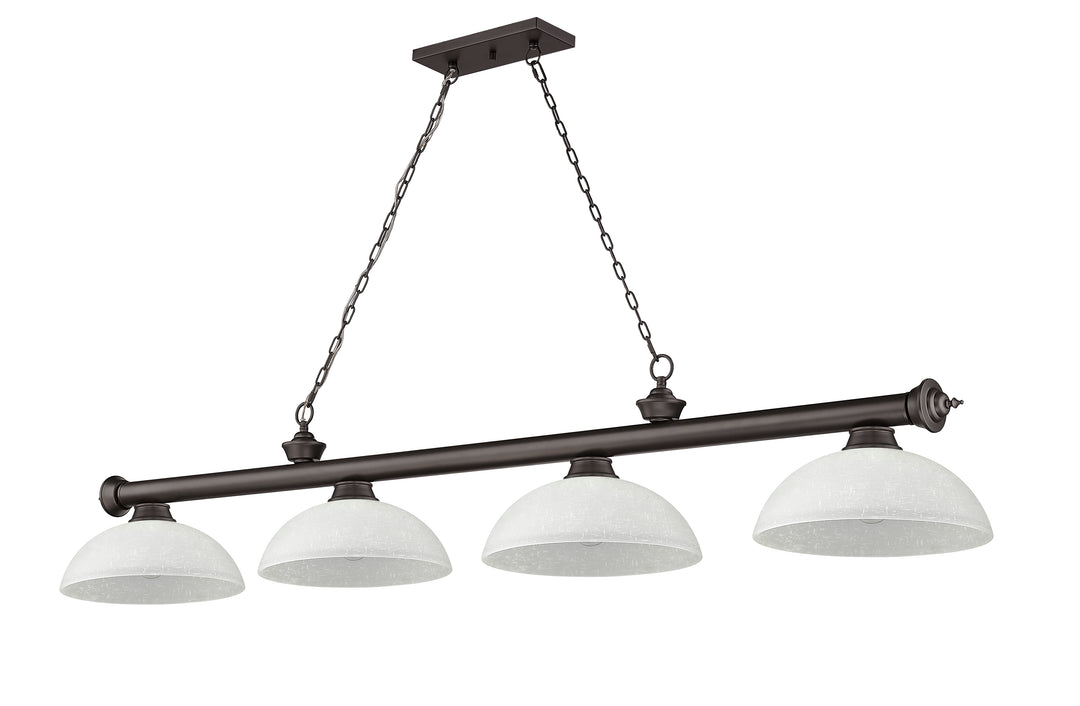 Cordon - 4 Light Billiard Light (2306-4BRZ-DWL14)