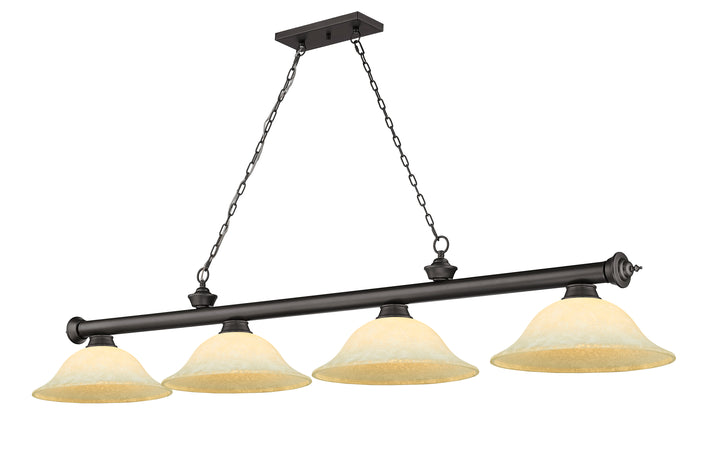 Cordon - 4 Light Billiard Light (2306-4BRZ-GM16)