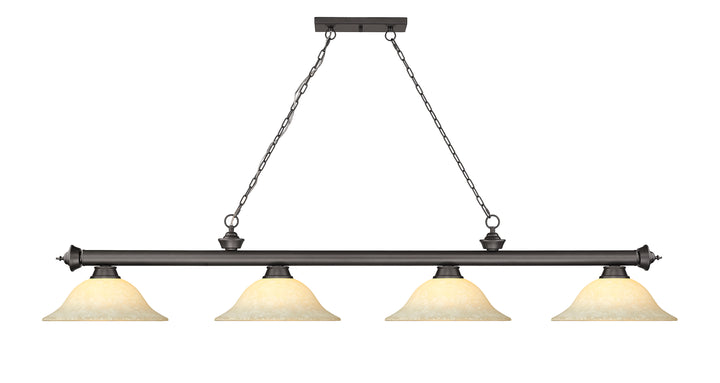 Cordon - 4 Light Billiard Light (2306-4BRZ-GM16)