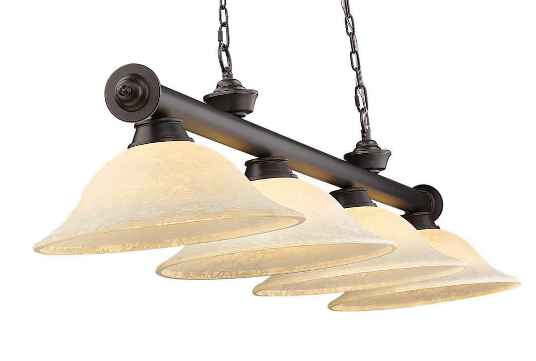 Cordon - 4 Light Billiard Light (2306-4BRZ-GM16)