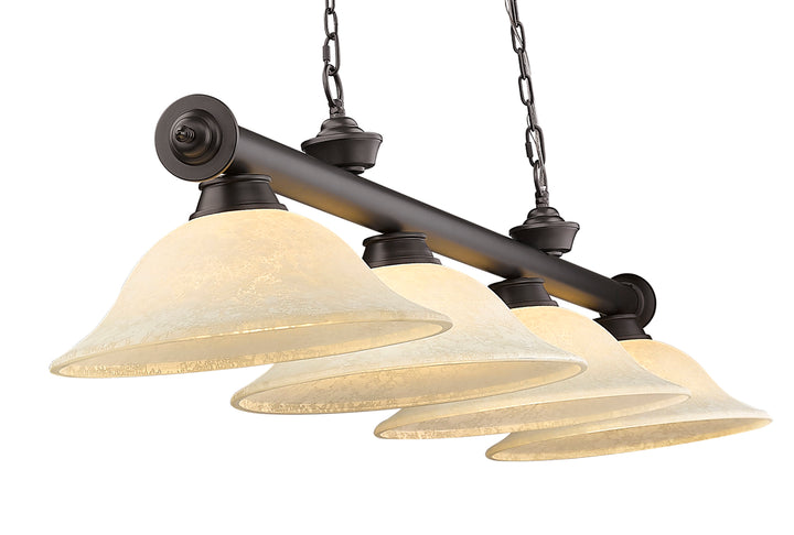 Cordon - 4 Light Billiard Light (2306-4BRZ-GM16)
