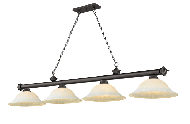 Cordon - 4 Light Billiard Light (2306-4BRZ-WM16)