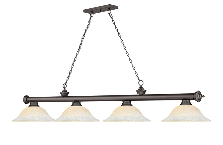 Cordon - 4 Light Billiard Light (2306-4BRZ-WM16)