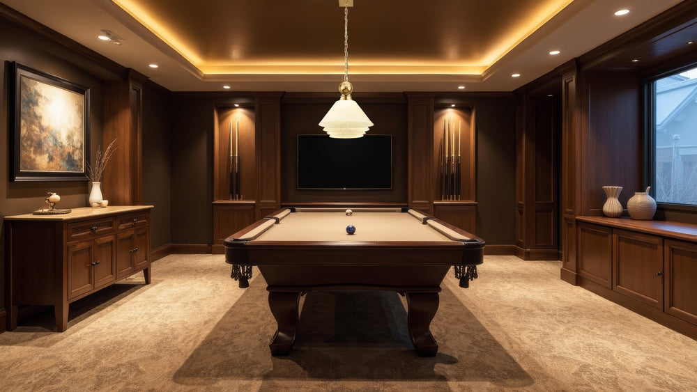 Cordon - 4 Light Billiard Light (2306-4HBR-AGM14)