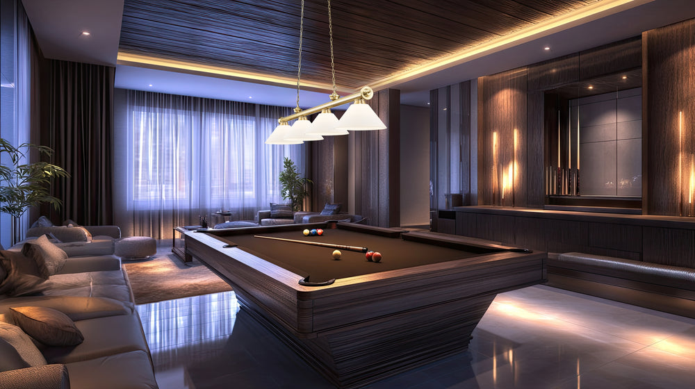 Cordon - 4 Light Billiard Light (2306-4HBR-AMO14)