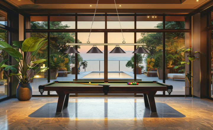 Cordon - 4 Light Billiard Light (2306-4HBR-BRZ15)