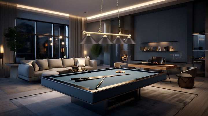 Cordon - 4 Light Billiard Light (2306-4HBR-BRZ15)