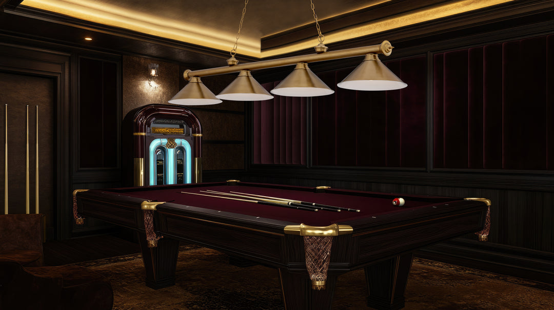 Cordon - 4 Light Billiard Light (2306-4HBR-HBR15)