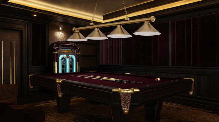 Cordon - 4 Light Billiard Light (2306-4HBR-HBR15)