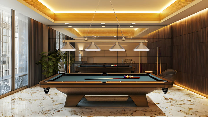 Cordon - 4 Light Billiard Light (2306-4HBR-HBR15)