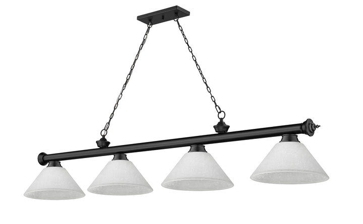 Cordon - 4 Light Billiard Light (2306-4MB-AWL14)