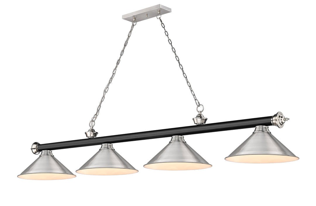 Cordon - 4 Light Billiard Light (2306-4MB-BN-BN15)
