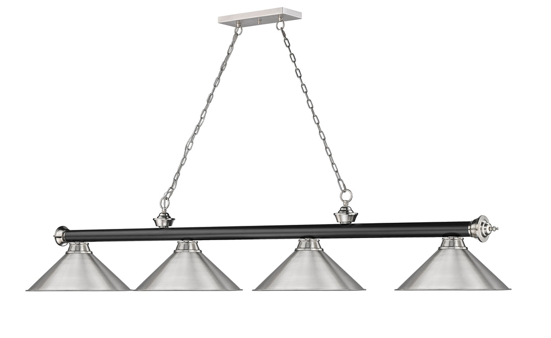 Cordon - 4 Light Billiard Light (2306-4MB-BN-BN15)