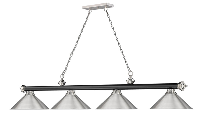 Cordon - 4 Light Billiard Light (2306-4MB-BN-BN15)