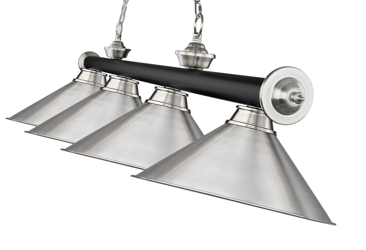 Cordon - 4 Light Billiard Light (2306-4MB-BN-BN15)
