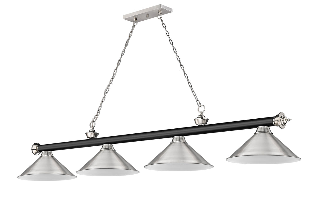 Cordon - 4 Light Billiard Light (2306-4MB-BN-BN15)