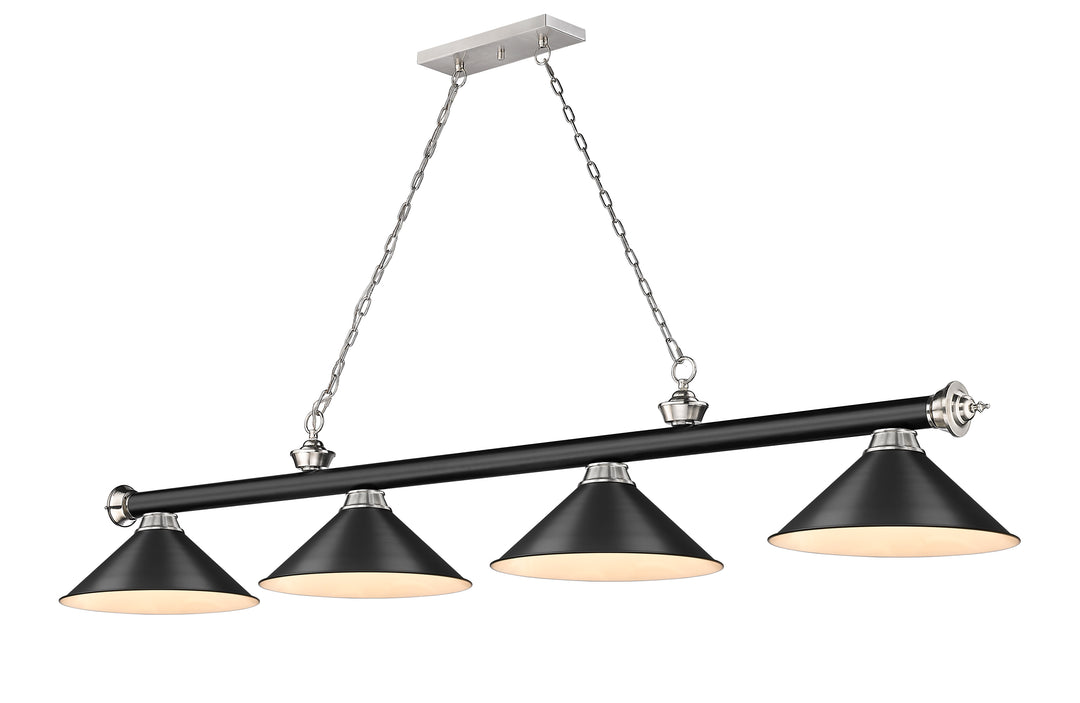 Cordon - 4 Light Billiard Light (2306-4MB-BN-MB15)