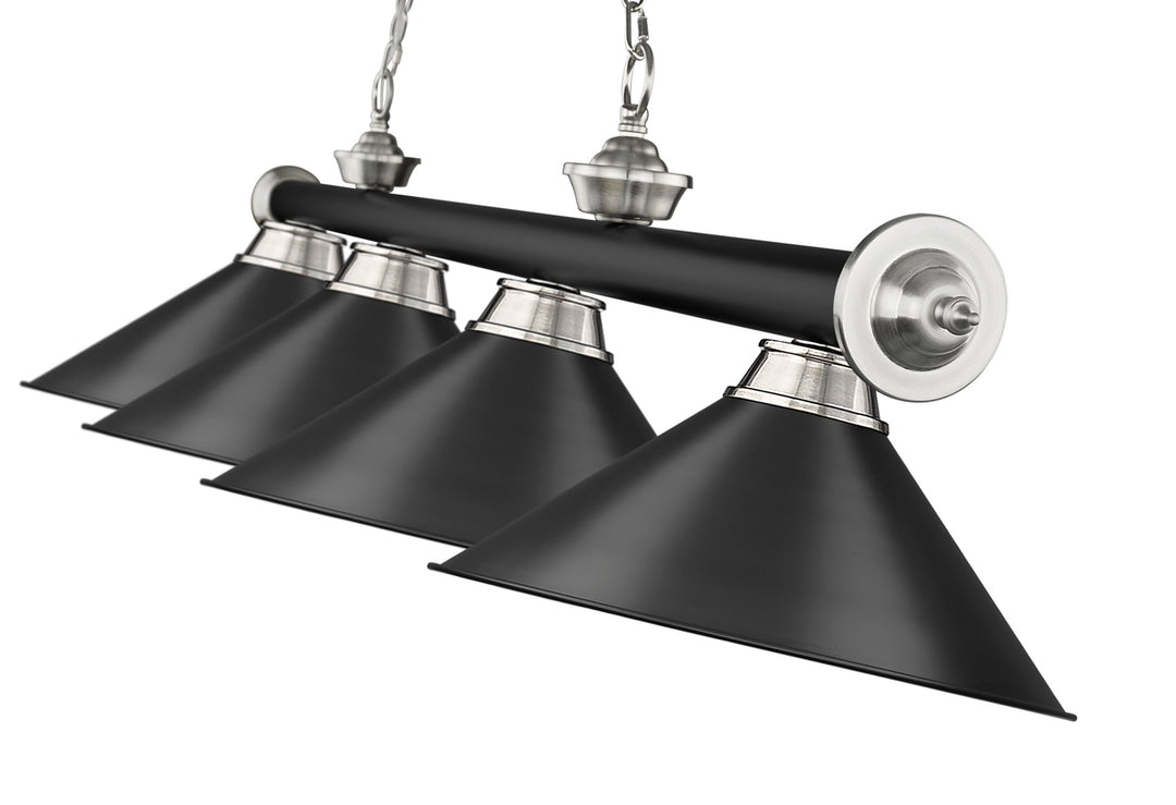 Cordon - 4 Light Billiard Light (2306-4MB-BN-MB15)