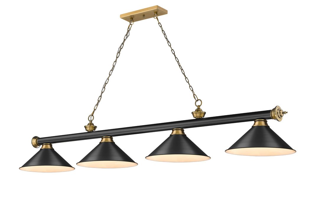 Cordon - 4 Light Billiard Light (2306-4MB-RB-MB15)