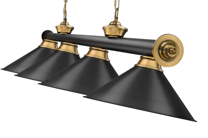 Cordon - 4 Light Billiard Light (2306-4MB-RB-MB15)