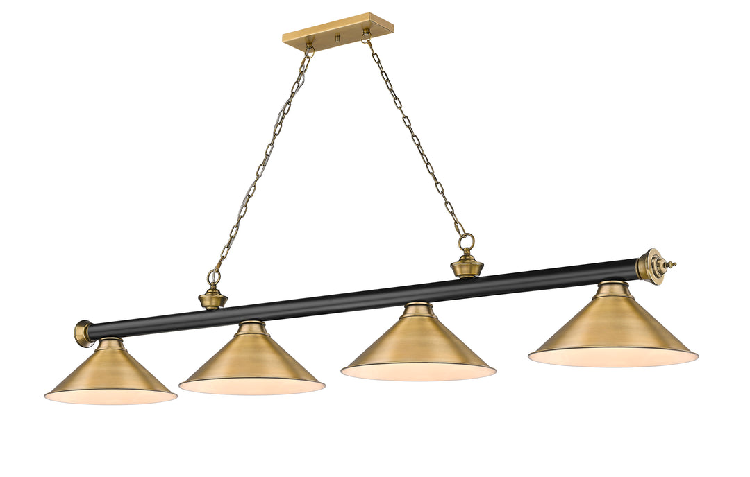 Cordon - 4 Light Billiard Light (2306-4MB-RB-RB15)