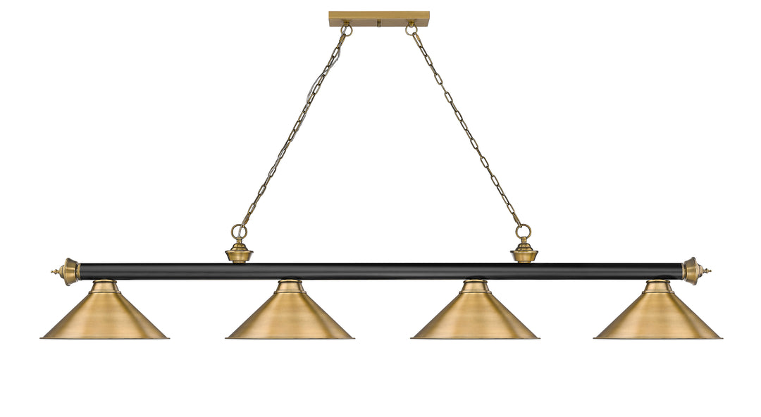 Cordon - 4 Light Billiard Light (2306-4MB-RB-RB15)