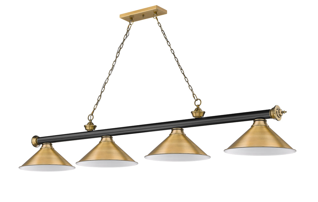 Cordon - 4 Light Billiard Light (2306-4MB-RB-RB15)