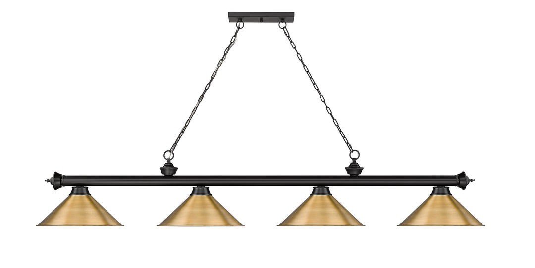 Cordon - 4 Light Billiard Light (2306-4MB-RB15)